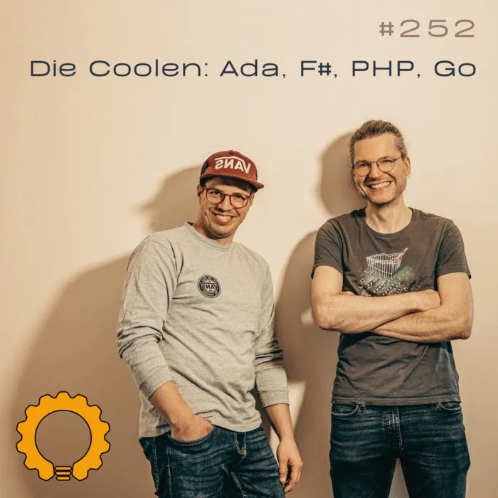 Details zur Podcast Episode #252 Coole Sprach-Features in Ada, F#, PHP und Go